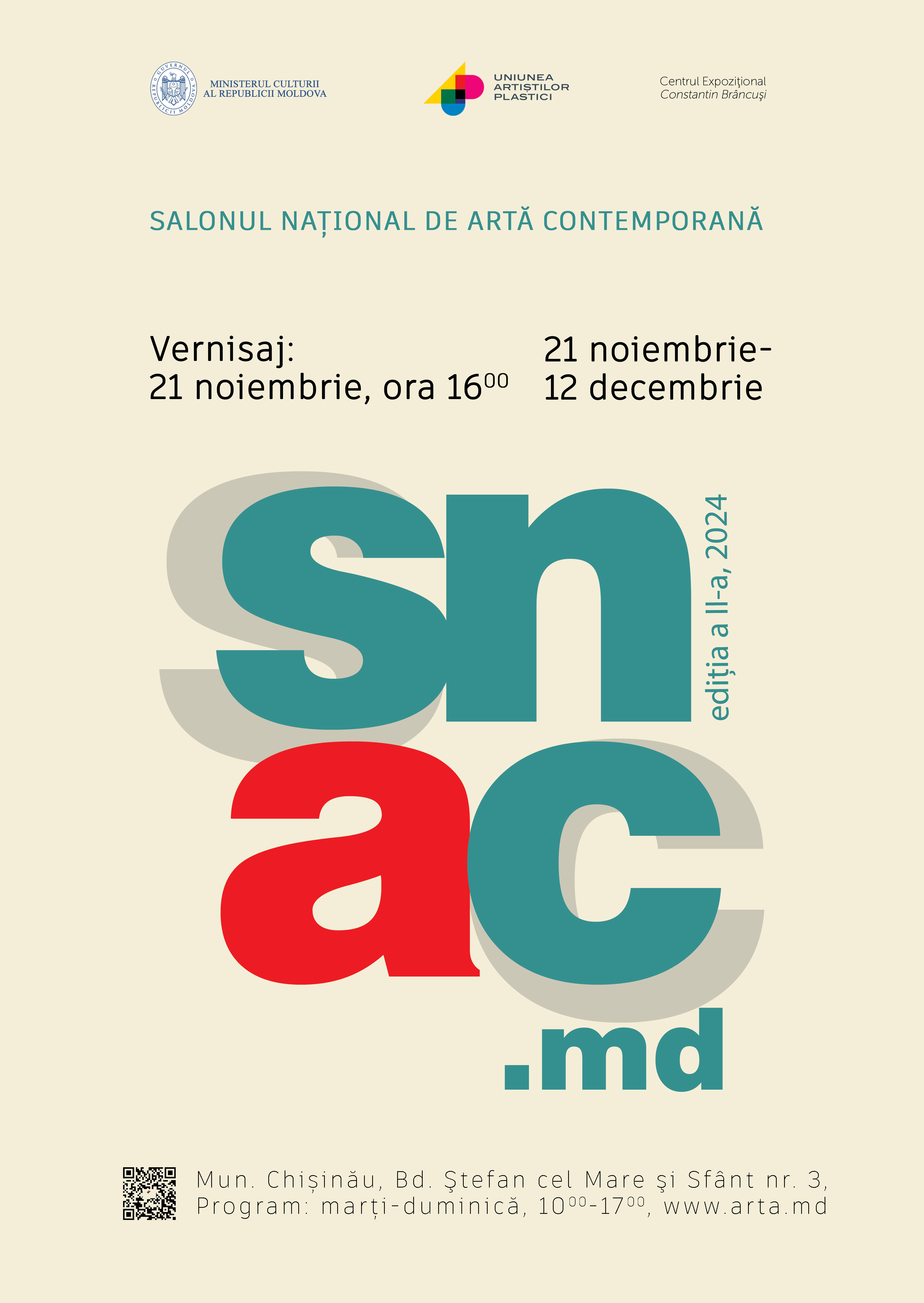 Salonul Național de Artă Contemporană, ediția a II-a, 2024
